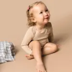 Baby body van biologisch katoen — productfoto 2