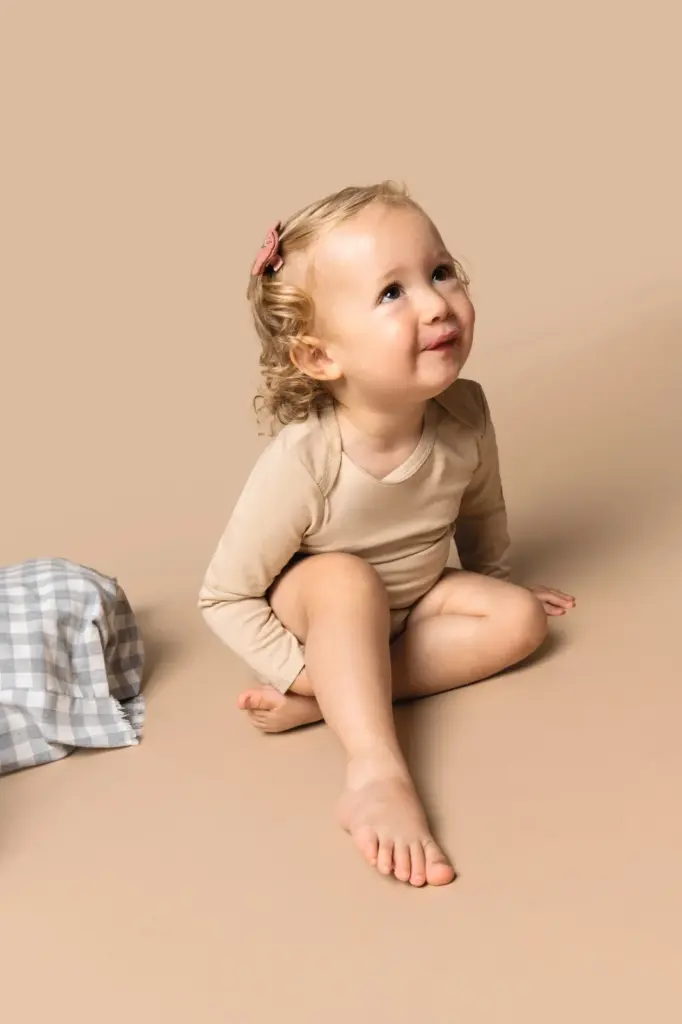K837-2_2024 - Hidalgo-werbeartikel Baby body van biologisch katoen — productfoto 2