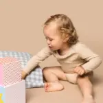 Baby body van biologisch katoen — productfoto 3