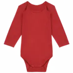 PS_K837_TERRACOTTARED - Hidalgo-werbeartikel Baby body van biologisch katoen, terracotta red — productfoto 10