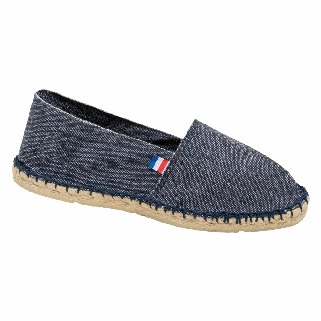 Unisex espadrille, raw denim — productfoto 12