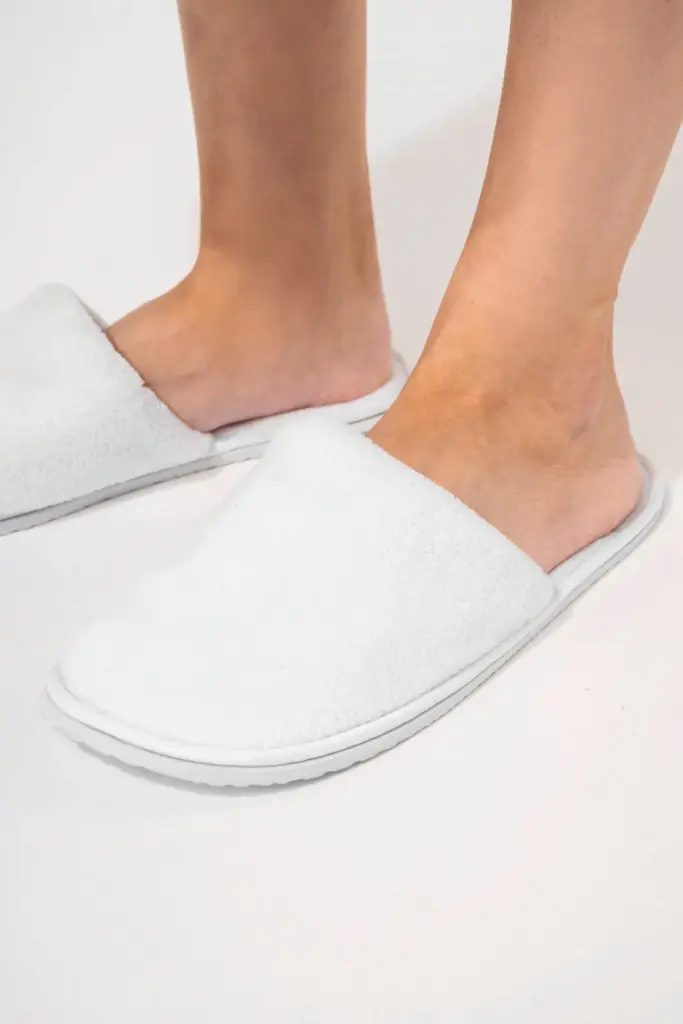 Uniseks badstofslippers — productfoto 2