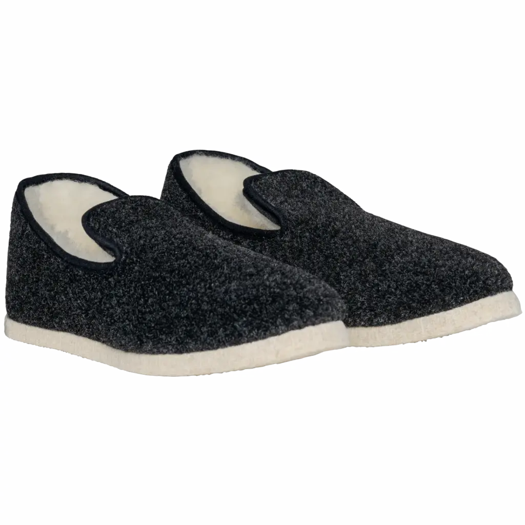 Hausschuhe bedrucken K845 Unisex Wolle Made in France 36-46 — Produktfoto 5