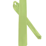 Satijnen stropdas, lime — productfoto 7