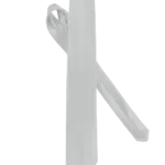 Satijnen stropdas, silver — productfoto 11