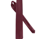 Satijnen stropdas, wine — productfoto 12