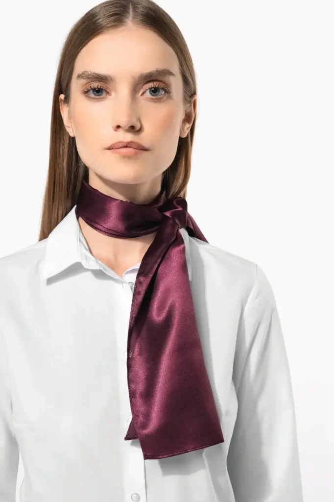 Satijnen sjaal — productfoto 2
