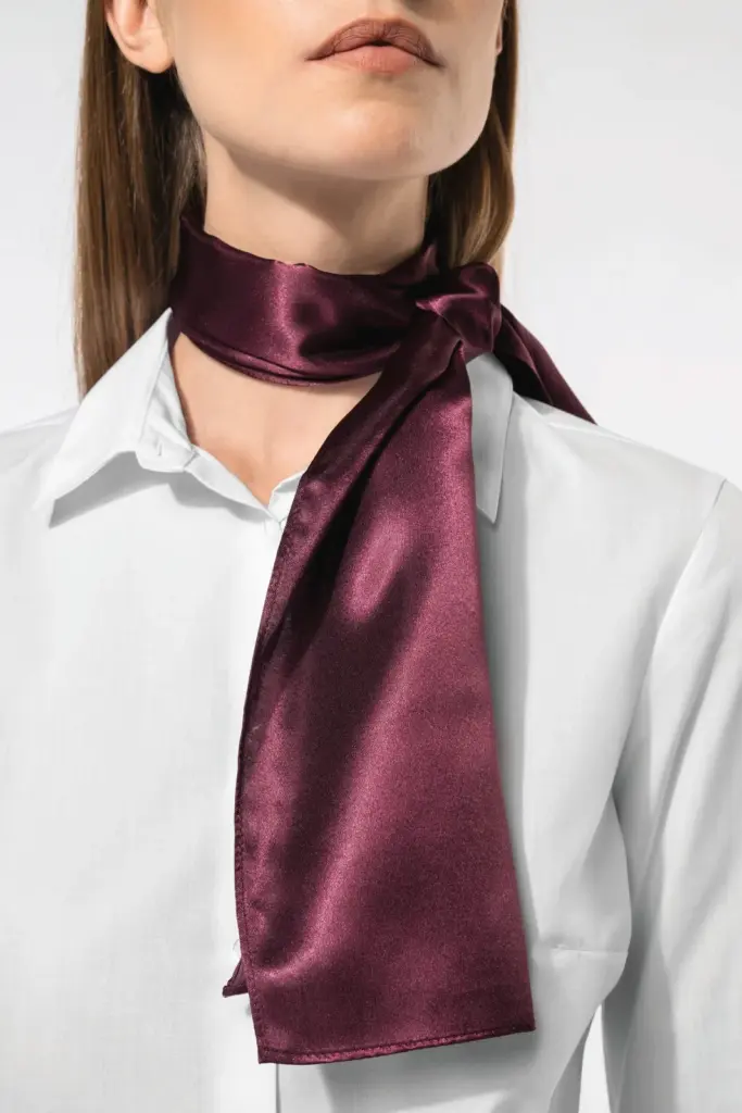 Satijnen sjaal — productfoto 3