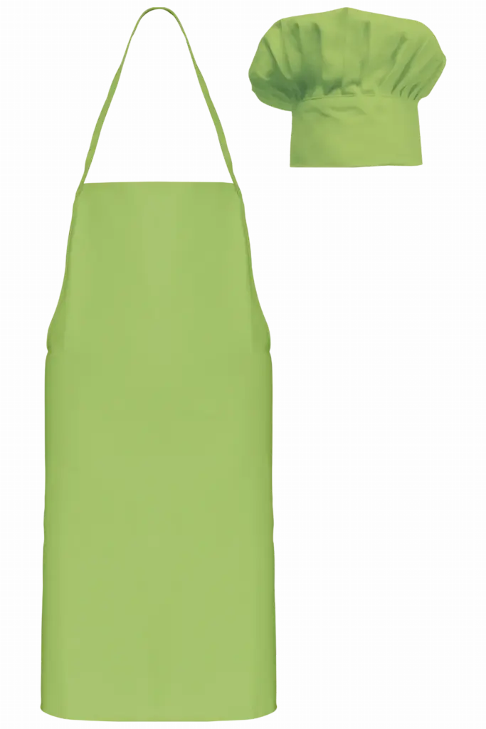 Chefkok-set voor kinderen, lime — productfoto 7