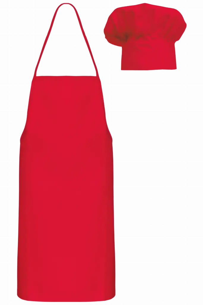 Chefkok-set voor kinderen, red — productfoto 8