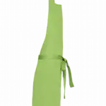 Katoenen schort met zak, lime — productfoto 23