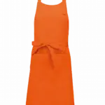 Katoenen schort met zak, orange — productfoto 29