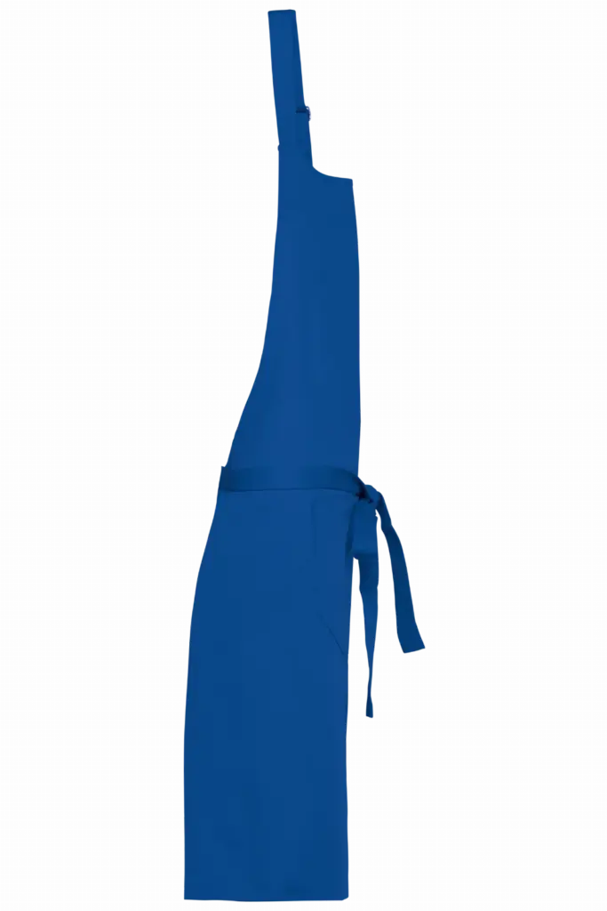 Katoenen schort met zak, royal blue — productfoto 31