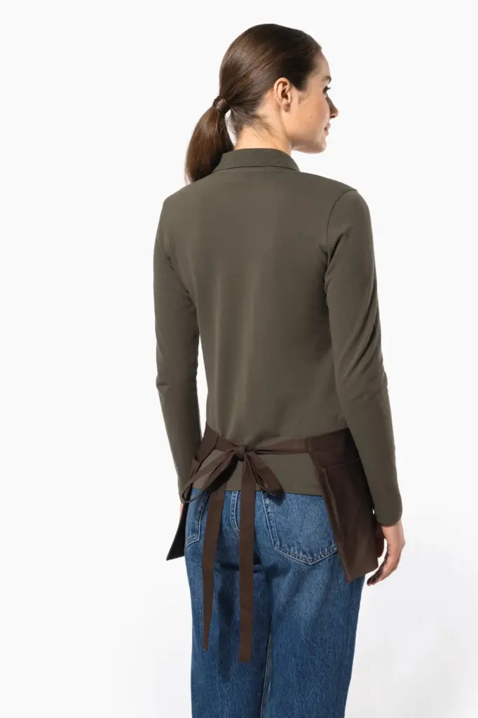 Katoenen kort schort — productfoto 2
