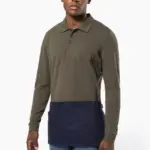 Katoenen kort schort — productfoto 4
