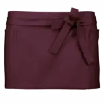 Katoenen kort schort, wine — productfoto 14