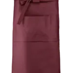 Katoenen lang schort, wine — productfoto 14