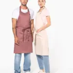 Schort van Polykatoen met zak — productfoto 2