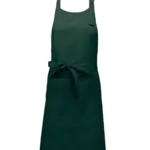 Schort van Polykatoen met zak, bottle green — productfoto 7