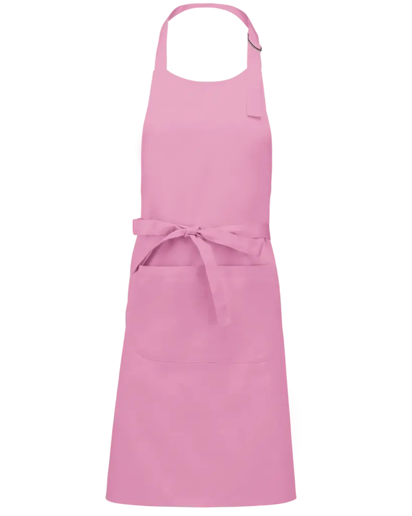 Schort van Polykatoen met zak, dark pink — productfoto 13