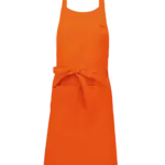 Schort van Polykatoen met zak, orange — productfoto 25