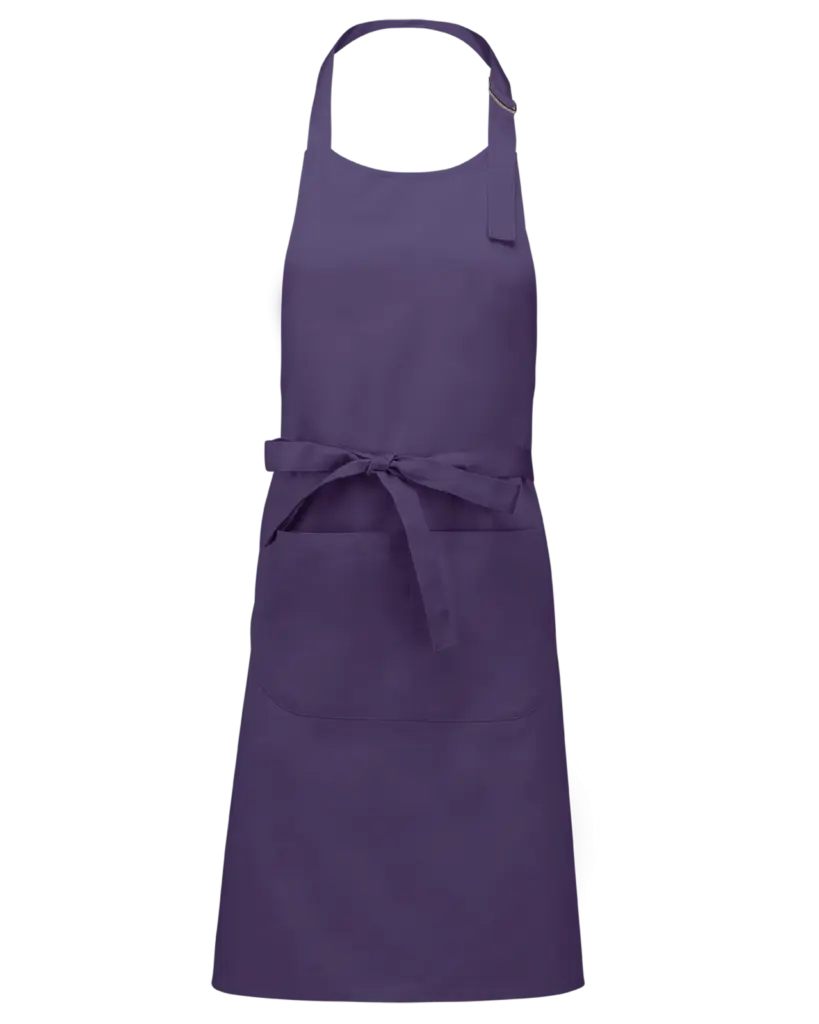 Schort van Polykatoen met zak, purple — productfoto 26