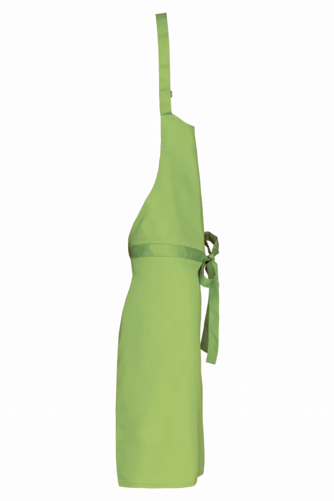 PS_K895-S_LIME - Hidalgo-werbeartikel Katoenen schort zonder zak, lime — productfoto 20