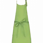 Katoenen schort zonder zak, lime — productfoto 21
