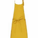 Katoenen schort zonder zak, mustard — productfoto 23