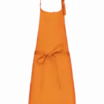Katoenen schort zonder zak, orange — productfoto 25