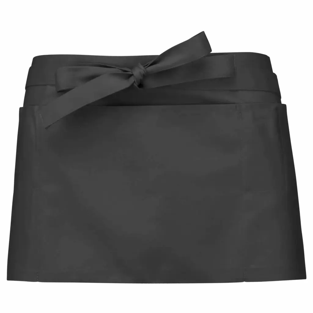 PS_K896_DARKGREY - Hidalgo-werbeartikel Polykatoen kort schort, dark grey — productfoto 6