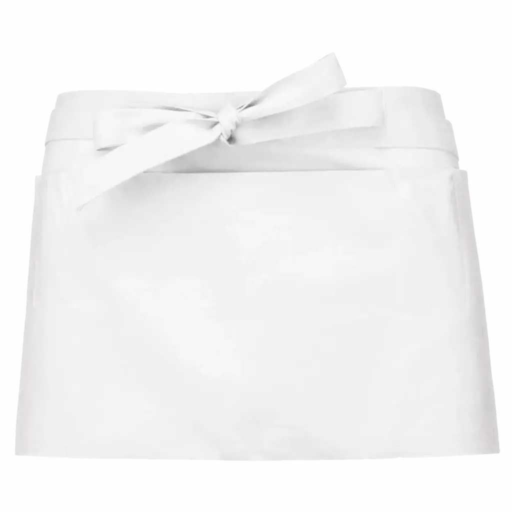PS_K896_WHITE - Hidalgo-werbeartikel Polykatoen kort schort, white — productfoto 11