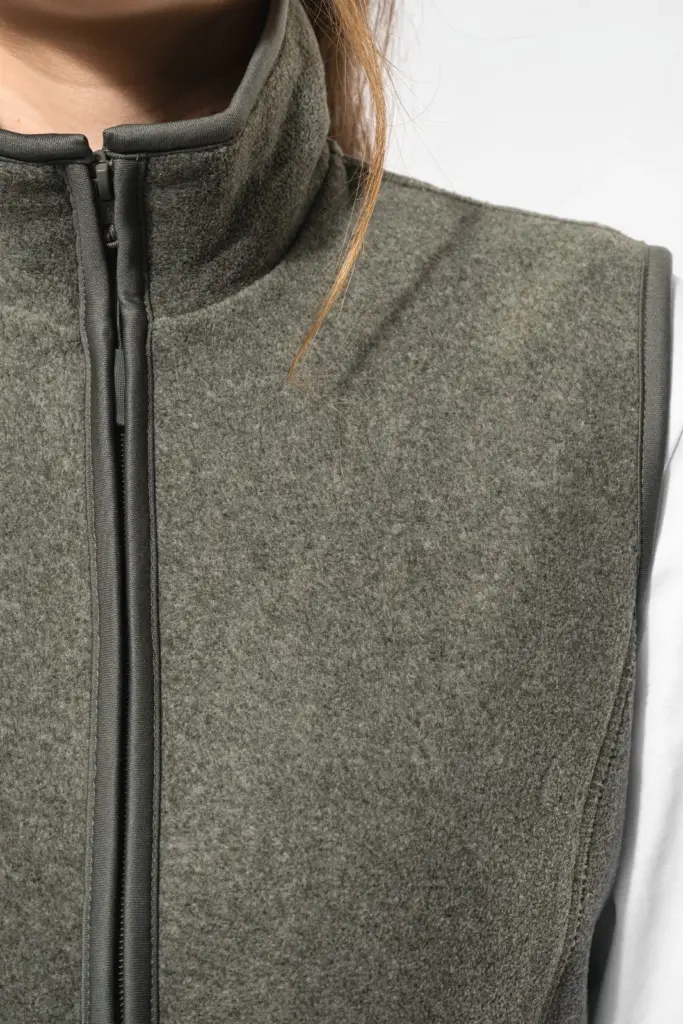 Bodywarmer van microfleece dames — productfoto 3