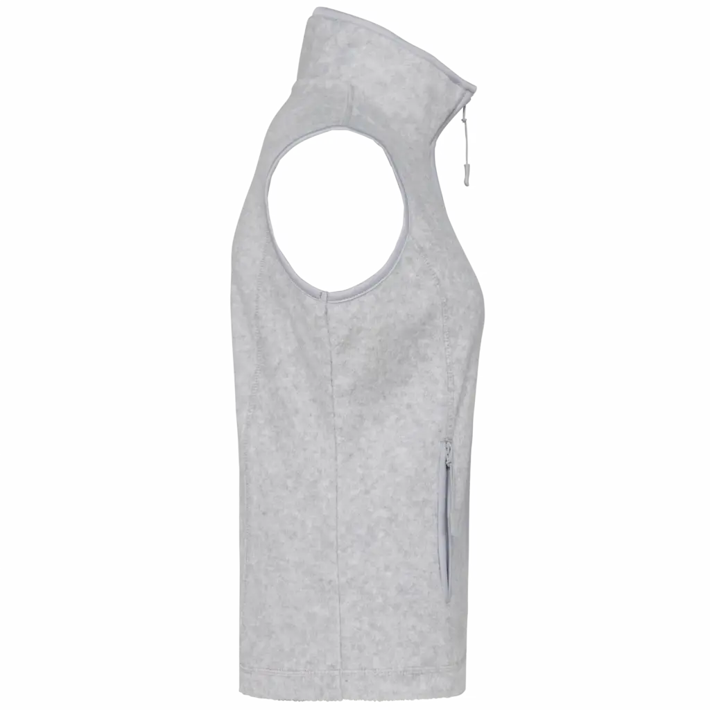 Bodywarmer van microfleece dames, ash heather — productfoto 5