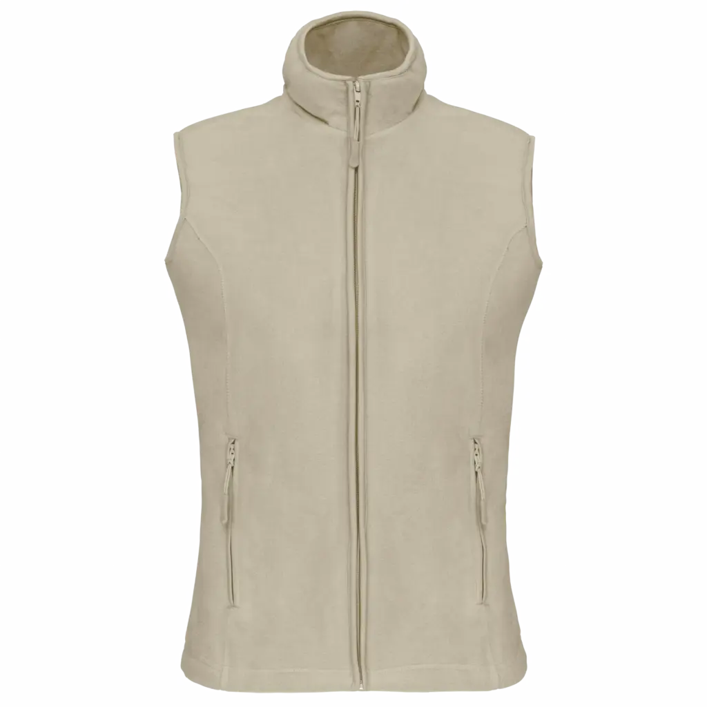 Bodywarmer Damen bedrucken K906 Fleece Anti-Pilling XS-4XL — Produktfoto 7