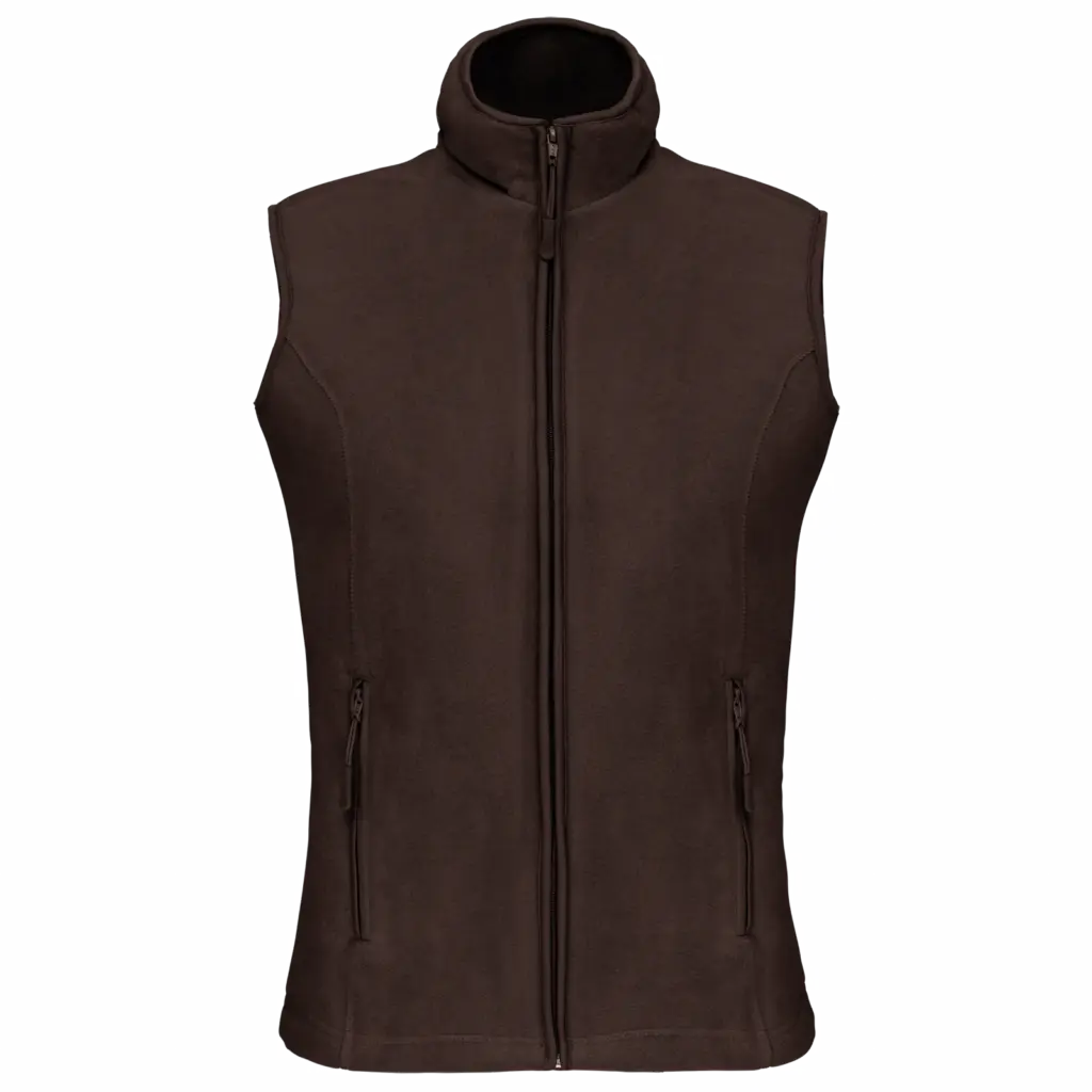 Bodywarmer Damen bedrucken K906 Fleece Anti-Pilling XS-4XL — Produktfoto 10
