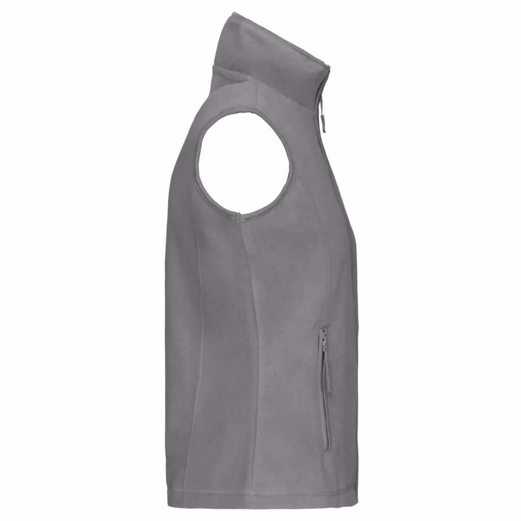 Bodywarmer van microfleece dames, convoy grey — productfoto 11