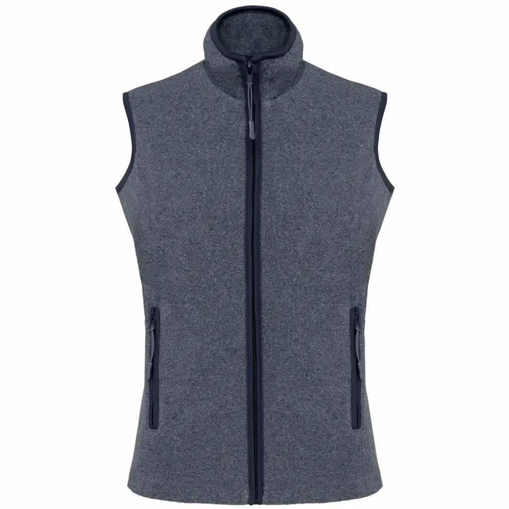 Bodywarmer Damen bedrucken K906 Fleece Anti-Pilling XS-4XL — Produktfoto 16