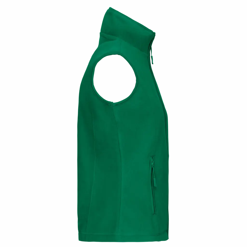 Bodywarmer van microfleece dames, kelly green — productfoto 19