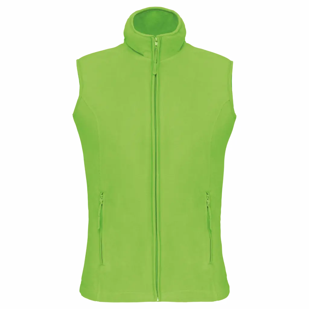 Bodywarmer Damen bedrucken K906 Fleece Anti-Pilling XS-4XL — Produktfoto 21