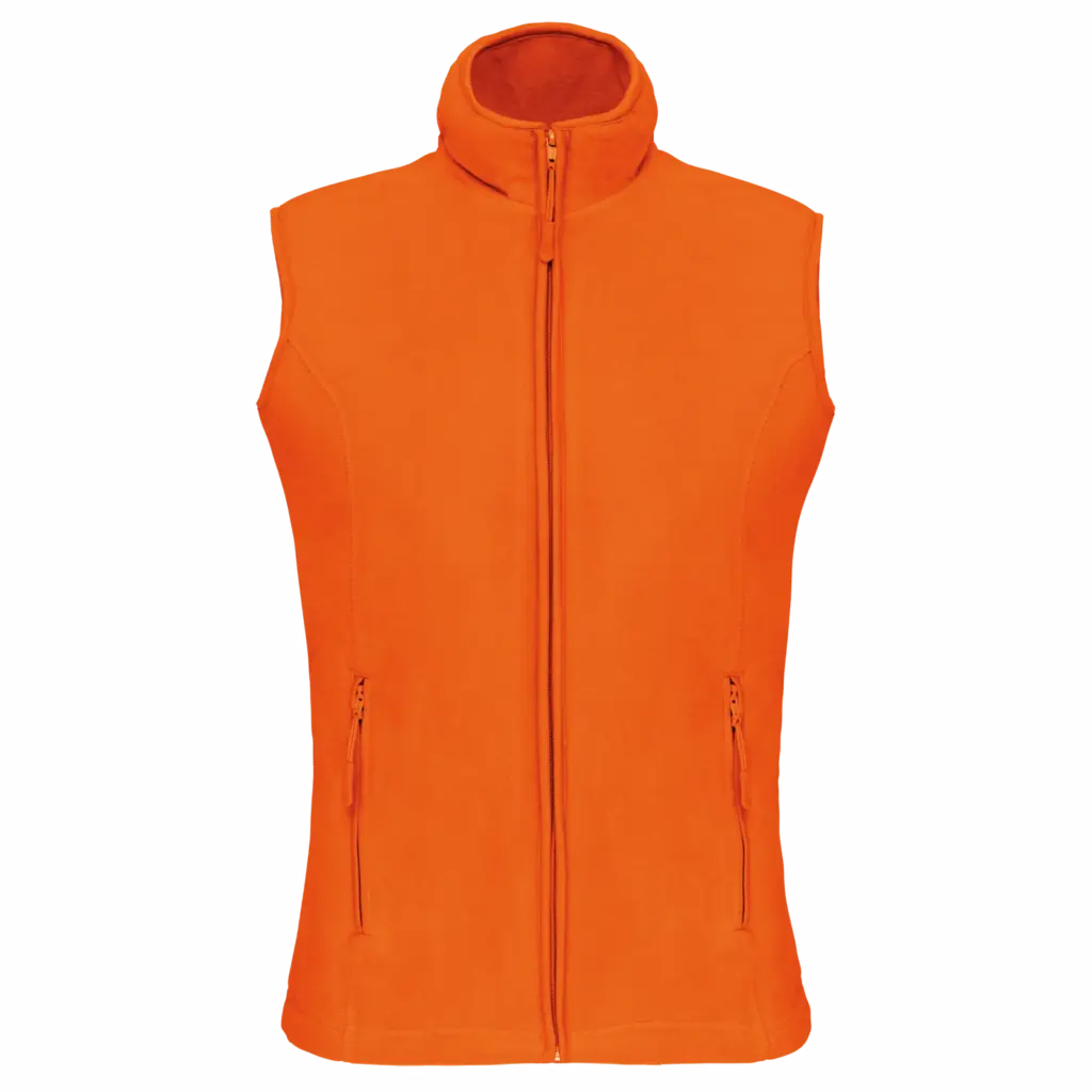 Bodywarmer Damen bedrucken K906 Fleece Anti-Pilling XS-4XL — Produktfoto 24