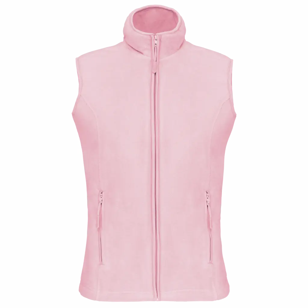 Bodywarmer Damen bedrucken K906 Fleece Anti-Pilling XS-4XL — Produktfoto 25