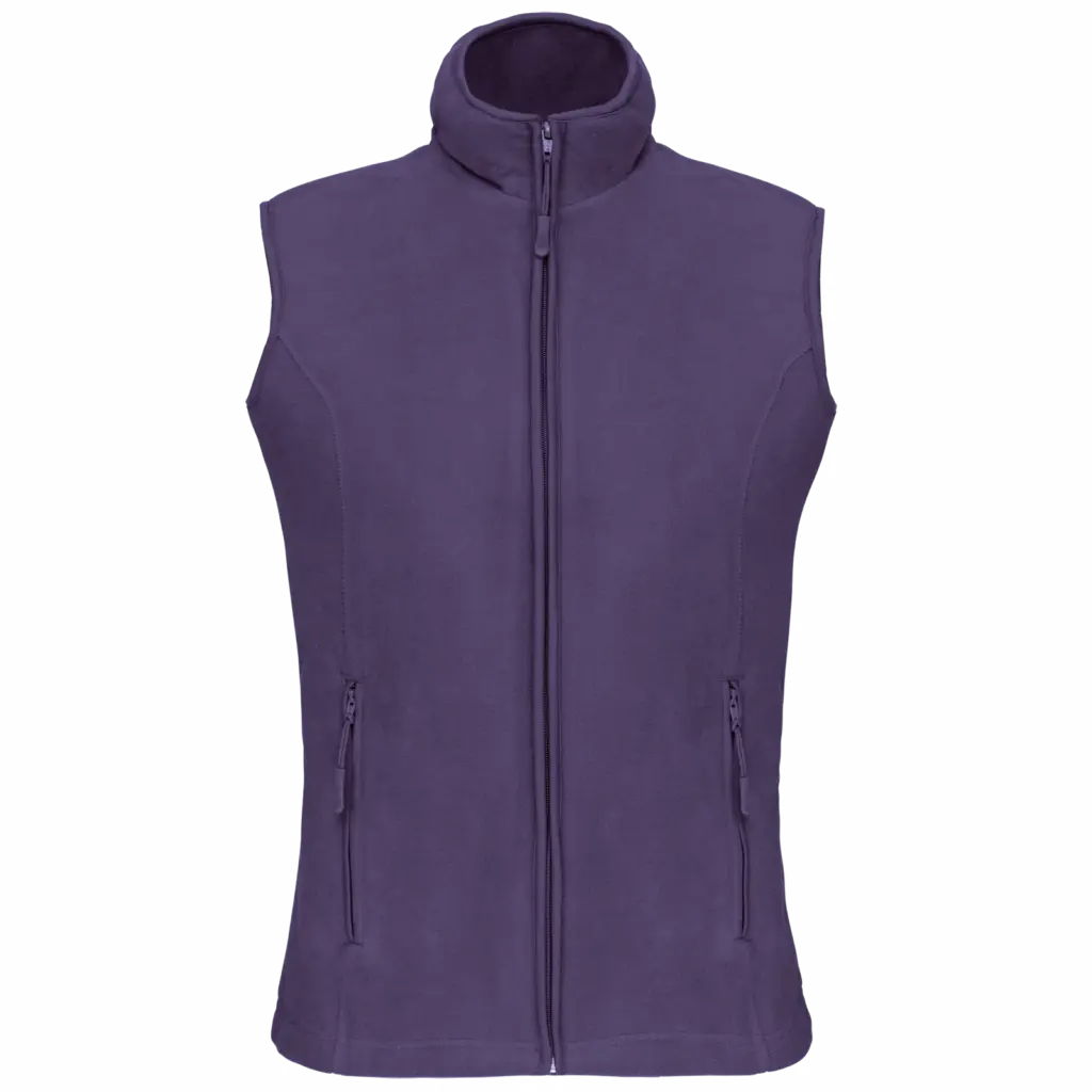 Bodywarmer Damen bedrucken K906 Fleece Anti-Pilling XS-4XL — Produktfoto 26