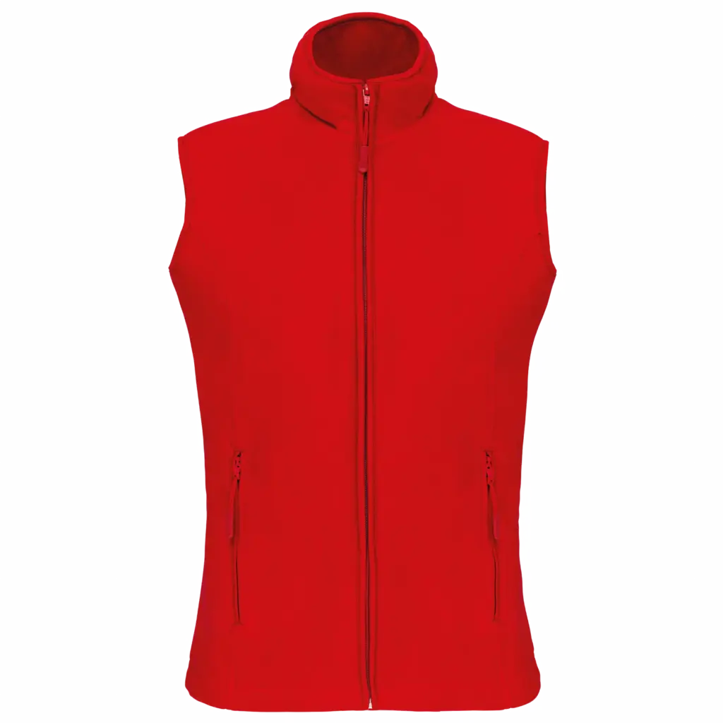 Bodywarmer Damen bedrucken K906 Fleece Anti-Pilling XS-4XL — Produktfoto 27
