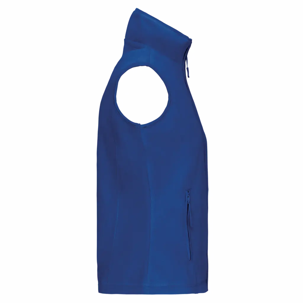Bodywarmer van microfleece dames, royal blue — productfoto 27