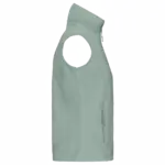 Bodywarmer van microfleece dames, sage — productfoto 28