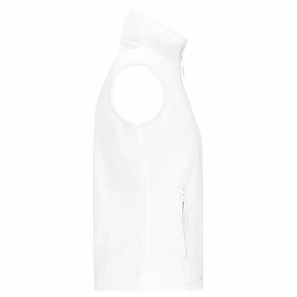 Bodywarmer van microfleece dames, white — productfoto 33