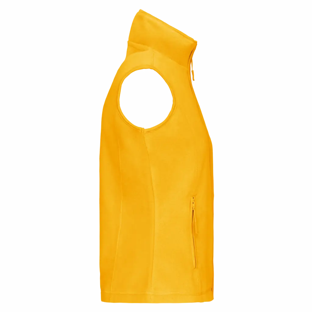 Bodywarmer van microfleece dames, yellow — productfoto 34