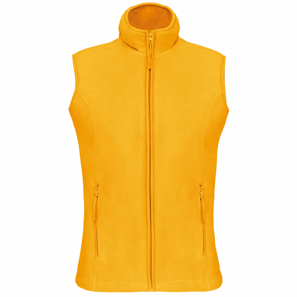 Bodywarmer Damen bedrucken K906 Fleece Anti-Pilling XS-4XL — Produktfoto 35