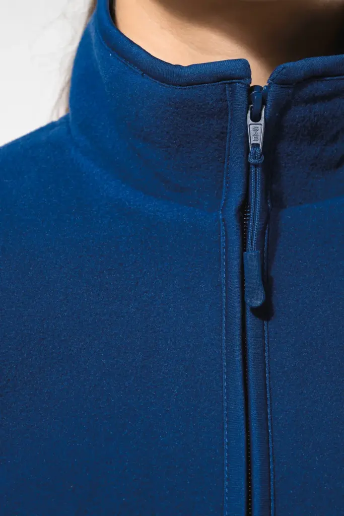 K907-4_2026 - Hidalgo-werbeartikel Microfleece met rits dames — productfoto 3